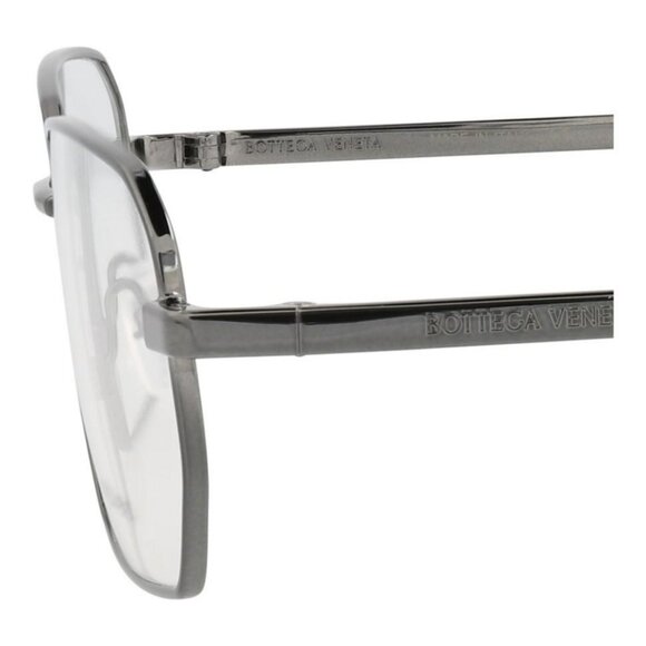 Bottega Veneta Unisex Square/Rectangle Ruthenium Ruthenium Transparent Fashion - Picture 4 of 4